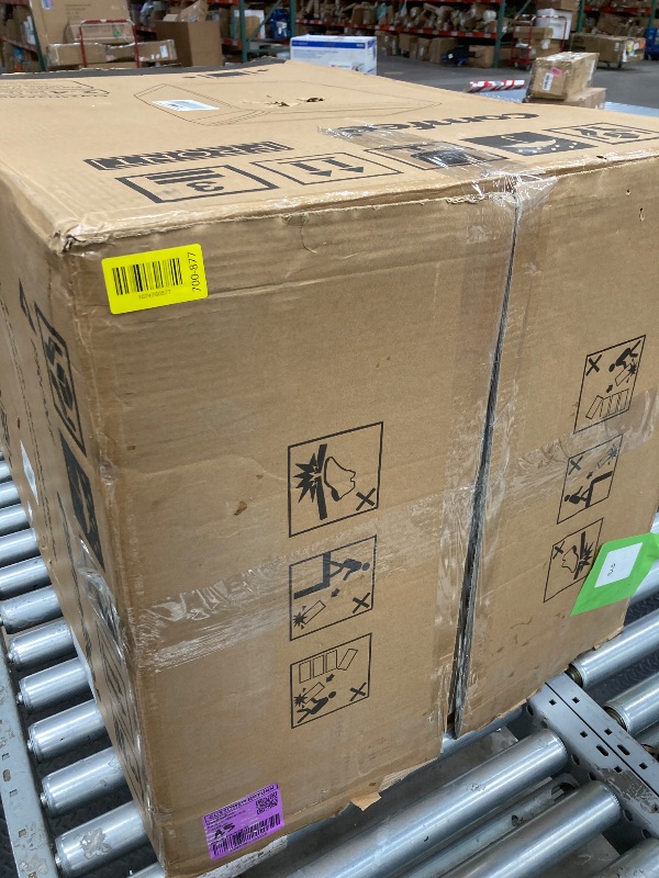 Photo 1 of *Damage to box* COMFEE’ Washing Machine 2.4 Cu.ft LED Portable Washing Machine and Washer Lavadora Portátil Compact Laundry, 8 Models, Environmentally Friendly, Child Lock for RV, Dorm, Apartment Magnetic Gray