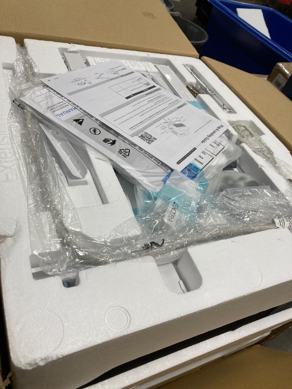 Photo 1 of *PARTS ONLY* Midea 12,000 BTU U Shaped Smart Inverter Window Air Conditioner - Cools 550 Sq Ft, Ultra Quiet with Open Window Flexibility - Alexa/Google Assistant Compatible - 35% Energy Savings, Remote (Updated)