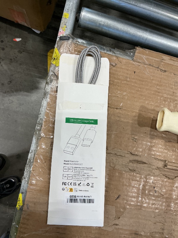 Photo 1 of *PARTIAL SET - Only 1 cord*
Basesailor for iPhone 17 16 Pro Max Charger Cord,USB to USB C Cable 6.6FT/2Pack,Type C Charging Power Cord for Apple 15 iPad 10 Air 4 5,Samsung Galaxy S25 S24 S23 S22 Plus Ultra,A52 A53 A54,Pixel 9 8