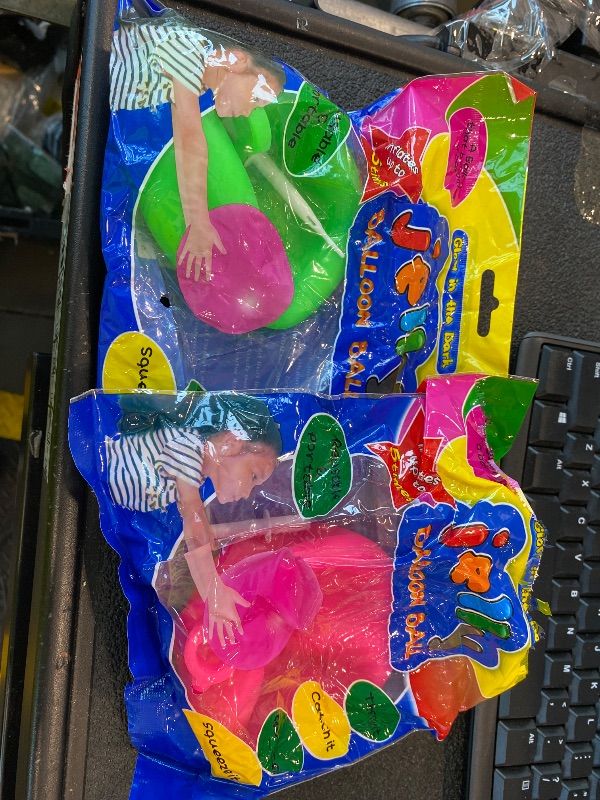 Photo 1 of [Partial Set ONE IS BROKEN]2 pcs Bubble Ball for Adults 27inch Inflatable Water Bubble Ball Balloon Beach Ball Garden Ball for Outdoor Indoor