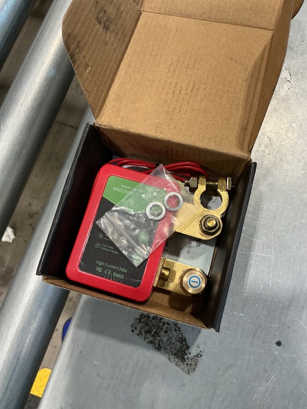 Photo 1 of **SOLD AS IS NO REFUND/RETURN** SEE COMMENTS!~
Csyibeielec Kill Switch for Car - 12V Remote Battery Disconnect Switch Smart Voltage Car Battery Kill Switch for Vehicle, RV, ATV, Truck, Boat (No LED)