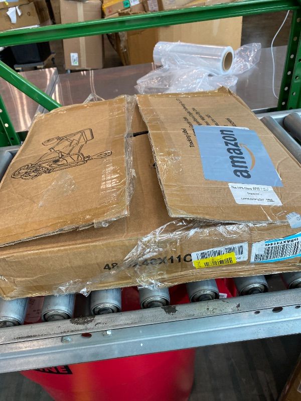 Photo 1 of *MISSING PARTS - see clerk notes*
PASAMIC Collapsible Wagon 220 lbs, Heavy Duty Wagon Carts Foldable, Portable Wagons for Groceries, Beach Cart with All-Terrain Wheels & Drink Holders, Utility Wagon for Shopping, Sports, Camping,Black
