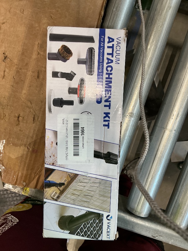 Photo 1 of 1.25 Inch (32MM) Vacuum Brush Attachments with Hose Adapter Kit for Shop Vacs Hose 1-1/4'' - 1.25 Vacuum Accessories for Small Shop Vacs, Milwaukee M18, Eureka Mighty Mite 3670M & More