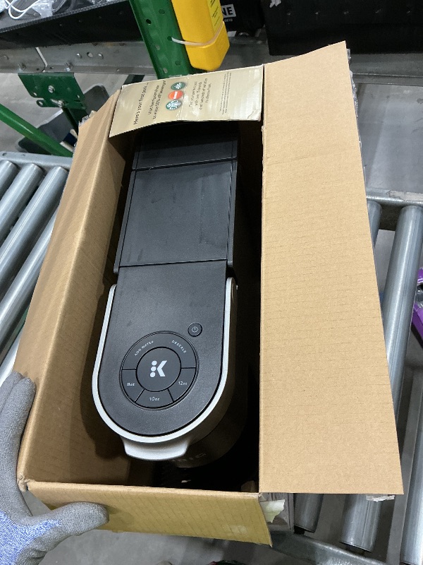 Photo 1 of **UNTESTED**
Keurig K-Slim Single Serve K-Cup Pod Coffee Maker, Multistream Technology, 3 Brew Sizes, Slim and Sleek Design, 46oz Removable Reservoir, Black