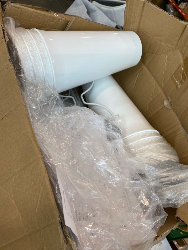 Photo 1 of **UNTESTED**
Invech Flower Display Stand with 9 Buckets, 3 Tier Flower Cart Display Stand and Wheels for Indoor Outdoor Garden, Wedding, Flower Shop (White)
