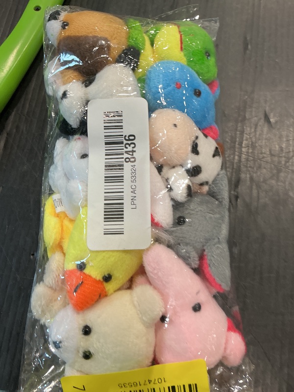 Photo 1 of 10Pcs Finger Puppets Set - Soft Plush Animals Finger Puppet Toys for Kids, Mini Plush Figures Toy Assortment for Boys & Girls, Party Favors for Shows, Playtime, Schools