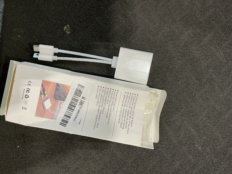 View 2 of [MFi Certified] USB-C & Lightning to HDMI Adapter for iPhone 17/16/15 to TV/Projector, 4K@60Hz Digital AV Converter, iPad to TV Adapter,Apple Lightning to HDMI for iPad/MacBook/Samsung,60W PD