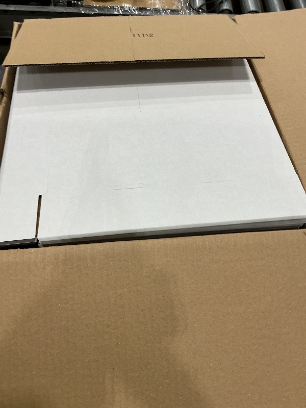 Photo 1 of 11x11x2 Inches Shipping Boxes Set of 25,White Corrugated Mailing Cardboard Box Literature Mailer for Packing Small Business Moving Storage, E-Commerce Packaging Mailing Boxes Gift Boxes for Presents