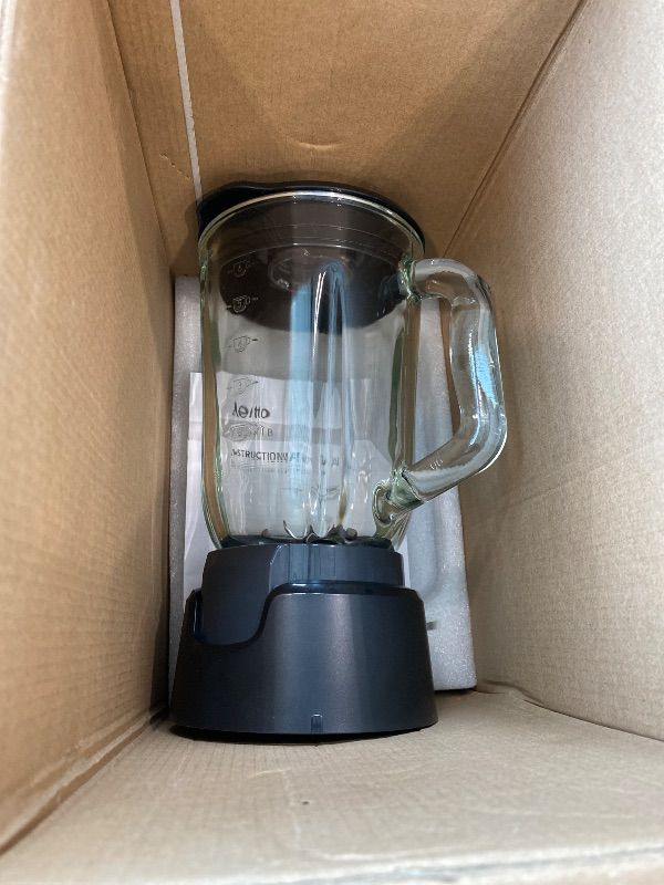 Photo 1 of [SIMILAR ITEM] PowerXL Smart Pro Blender, BL6018, Smart Sensing Technology for Smooth Blends, Frappés, Salsas, 1800 Watts & 68 oz. Glass Pitcher