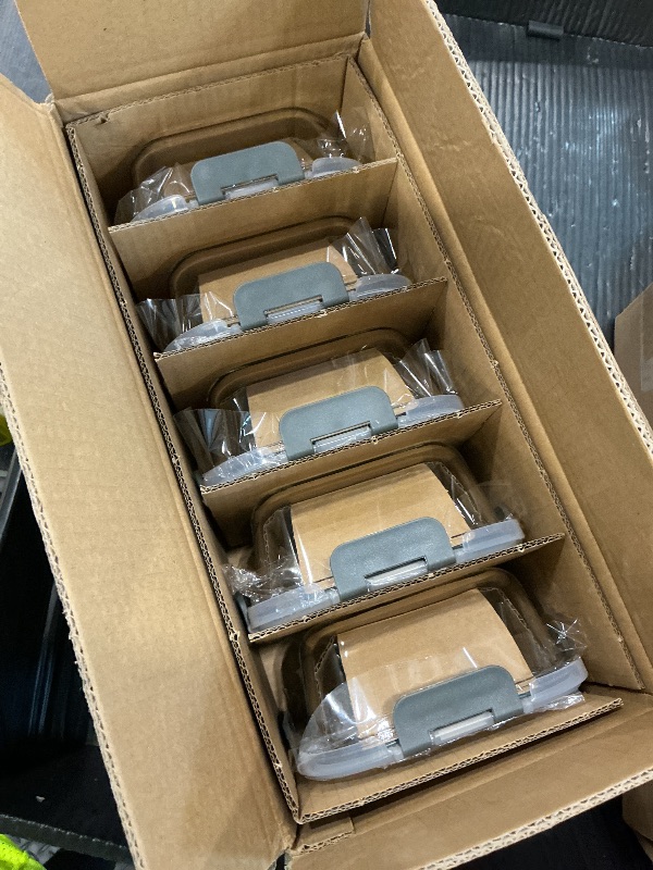 Photo 1 of [10-Pack] Glass Meal Prep Containers with Lids, MCIRCO Food Storage Containers with Snap Locking Lids, Airtight Lunch Containers, Microwave, Oven, Freezer and Dishwasher