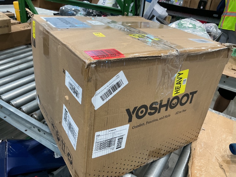 Photo 1 of *MISSING PARTS - see clerk notes*
YOSHOOT 8 Inches Futon Mattress Full Size, Thick Futons Sofa Couch Bed, Floor Mattress for Adults, Shredded Foam Filling, Medium Firm(Frame Not Included), Black, 54"x75"