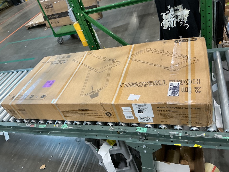 Photo 1 of *NON-FUNCTIONAL*
Walking Pad Under Desk Treadmill with Incline, 2 in 1 Folding Treadmills for Home Small Office, 300 lbs Capacity, Portable Compact Walking Treadmill with Remote Control, LED Display and Apps