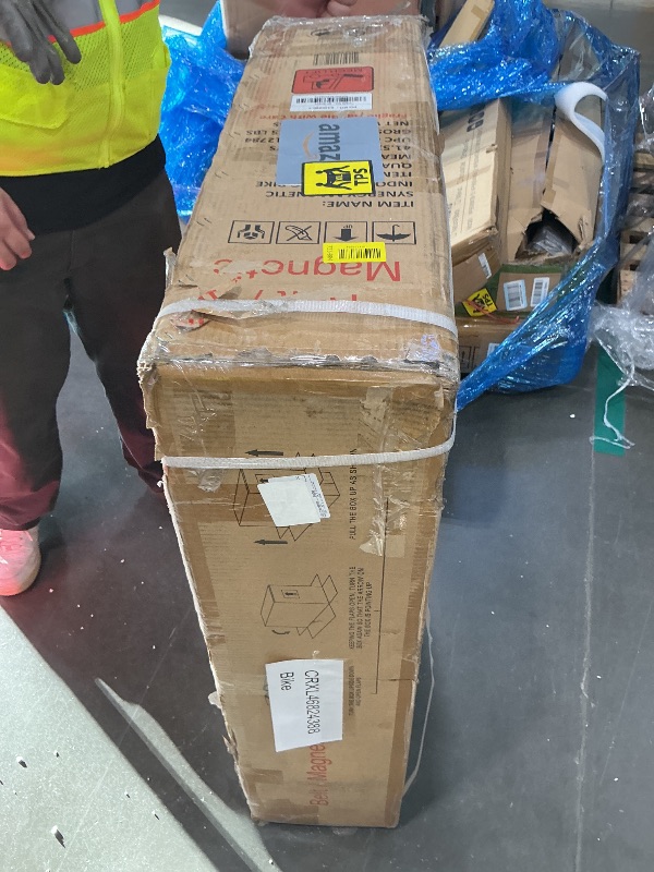 Photo 1 of *Factory sealed**Sunny Health & Fitness Synergy Exercise Bike with 30LB Flywheel, Silent Belt Drive & Magnetic Resistance, Indoor Bicycle with 275 LB User Weight Capacity, Tablet Mount, Adjustable Seats – SF-B1879