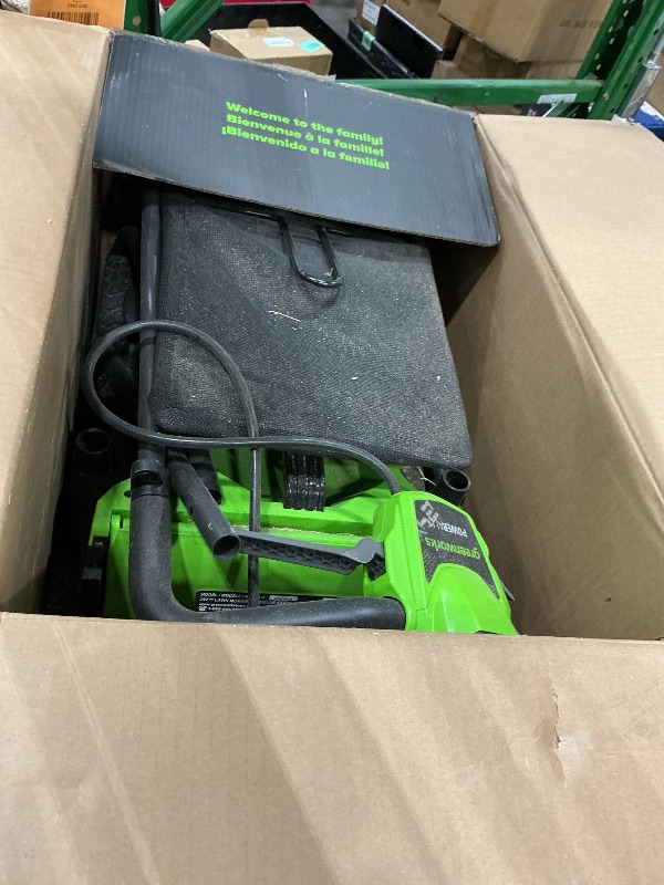 View 6 of [Battery barely holds charge] Greenworks 24V 13" Brushless (Push) Cordless Lawn Mower, 4.0Ah Battery and Charger