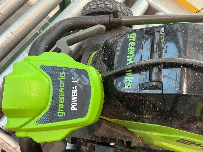 View 5 of [Battery barely holds charge] Greenworks 24V 13" Brushless (Push) Cordless Lawn Mower, 4.0Ah Battery and Charger