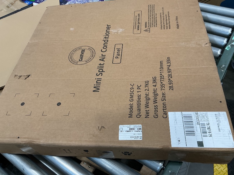 Photo 1 of ** sold as is no refund/return** see comments
9000 BTU Ceiling Cassette Mini Split AC & Heat Pump, 23 SEER2 Ductless Inverter AC Units Cooling & Heating Ceiling Air Conditioner, 8-way 360° Airflow, Remote Control & 25FT Installation Kits, 230V