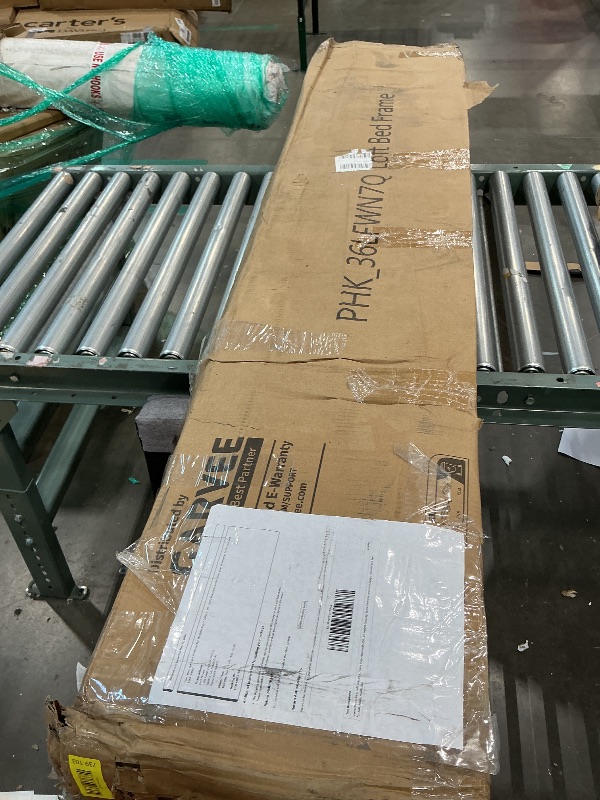 Photo 1 of **MISSING PARTS**
GarveeHome Twin Loft Bed Frame, Heavy Duty Metal with 400 Lbs Weight Capacity, Space-Saving & Noise-Free Design, Industrial Loft Bed for Kids, Teens, Adults, Black