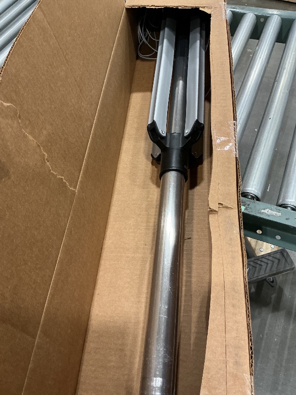 Photo 1 of **MISSING PARTS**
Brabantia Topspinner Outdoor 4 Arm Spinning Clothesline (164 ft/Ø 1.8") Rotating, Folding Clothes Drying Rack + Concrete Ground Tube (Gray)