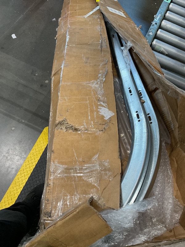 Photo 1 of 1.5 MM steel R 12 garage door horizontal tracks PR heavy duty pair for eight garage gate residential commercial roller systems