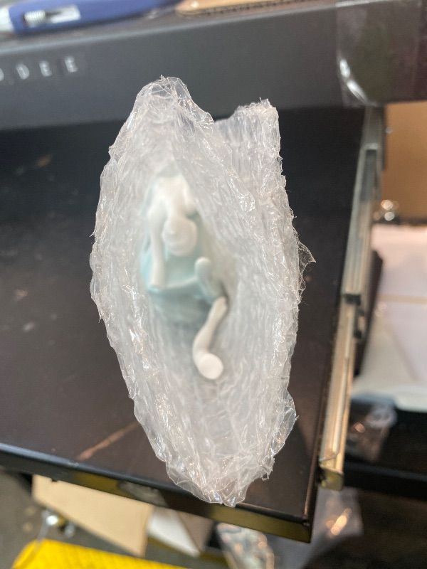 View 2 of [DAMAGED; MISSING LEG] Yoga Pose Figurines Lady Statue Yoga Dancing Statue Ceramic Craft Sculpture for Home Desktop Decoration - Style C