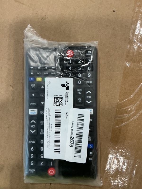 Photo 1 of ?Pack of 2? New Universal Remote for All Samsung TV Remote, Replacement Compatible for All Samsung Smart TV, LED, LCD, HDTV, 3D, Series TV