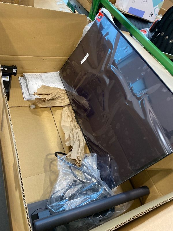 Photo 1 of [MAJOR DAMAGE & NONFUNCTIONAL] Samsung 27” Odyssey OLED G5 (G50SF) QHD & QD-OLED Gaming Monitor, 180Hz Refresh Rate, 0.03ms (GtG) Response Time, NVIDIA G-Sync Compatible, AMD FreeSync™, LS27FG500SNXZA