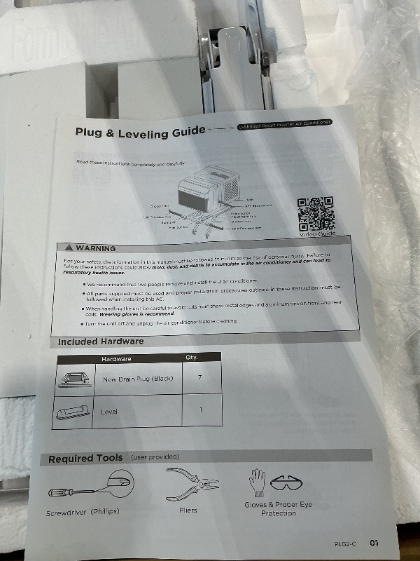 Photo 1 of **ITEM IS DIRTY**
Midea 12,000 BTU U-Shaped Smart Inverter Window Air Conditioner–Cools up to 550 Sq. Ft., Ultra Quiet with Open Window Flexibility, Compatible with Alexa/Google Assistant, 35% Energy Savings (Renewed)