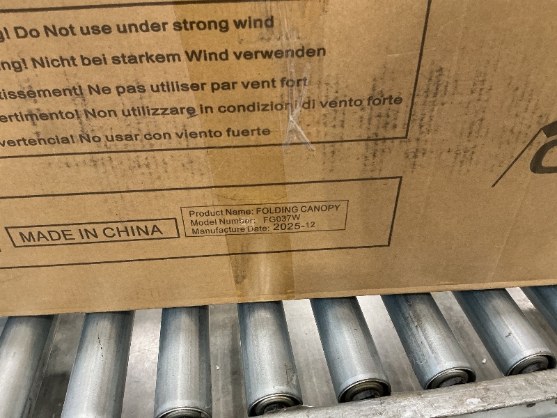 Photo 1 of **Untested**
COBIZI 10x20 canopy tent