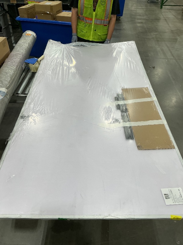 Photo 1 of *MINOR DAMAGE*
VIZ-PRO Dry Erase Board/Magnetic Whiteboard, 96 x 48 Inches, Large Wall Mounted Board for School Office and Home 8' x 4'