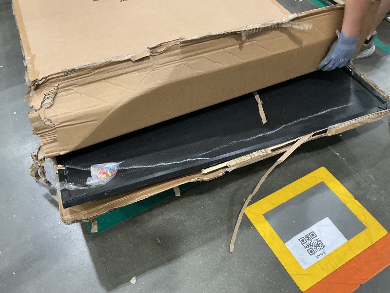 Photo 1 of *MAJOR DAMAGE*
Board2by Extra Large Cork Bulletin Board 96" X 48", Black Wood Framed 8'x4' Corkboard for Wall, Wall Mounted Notice Pin Board with 18 Push Pins for School, Home & Office
