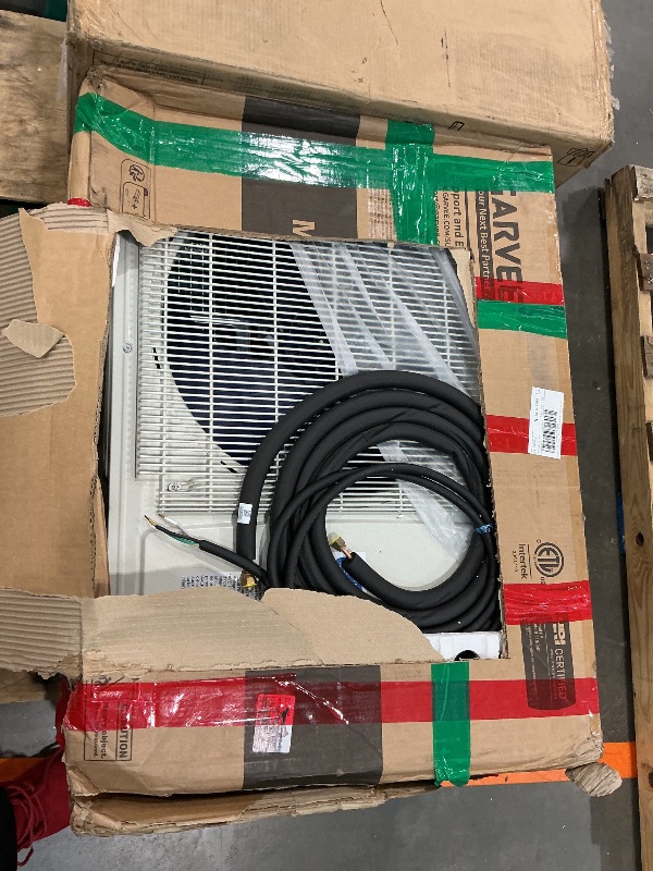 Photo 1 of *** ITEM HAS MINOR DENTS *** Garvee SAC24-2-S19-A Mini Split Air Conditioner + Remote - INDOOR UNIT ONLY