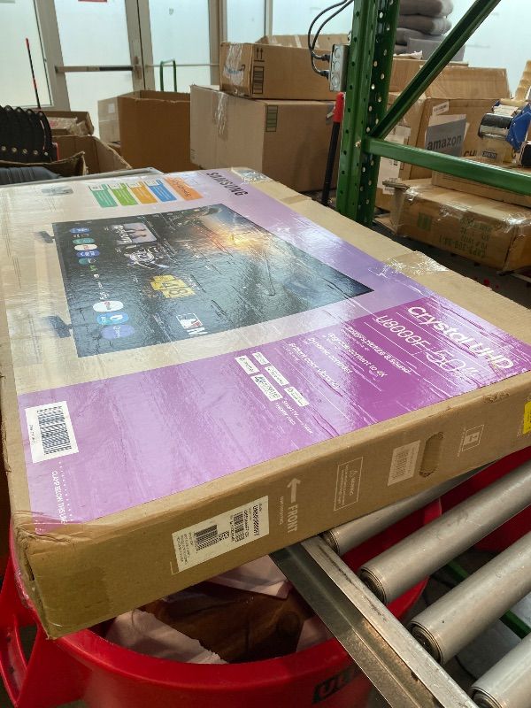 Photo 1 of [MISSING PARTS] Samsung 42-Inch Class Crystal UHD U8000F 4K Smart TV (2025 Model) Endless Free Content, Processor, MetalStream Design, Knox Security, Alexa Built-in