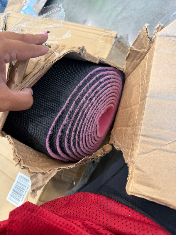Photo 1 of [SIMILAR ITEM] Retrospec Solana Yoga Mat 1/2" Thick w/Nylon Strap for Men & Women - Non Slip Excercise Mat for Yoga, Pilates, Stretching, Floor & Fitness Workouts