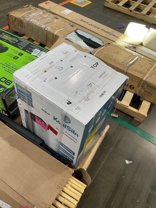 Photo 1 of ***FACTORY SEALED NEVER OPENED ***14,000 BTU Portable Air Conditioner Cools Up to 700 Sq.Ft, 3-IN-1 Energy Efficient Portable AC Unit with Remote Control & Installation Kits for Large Room, Campervan, Office, Temporary Space