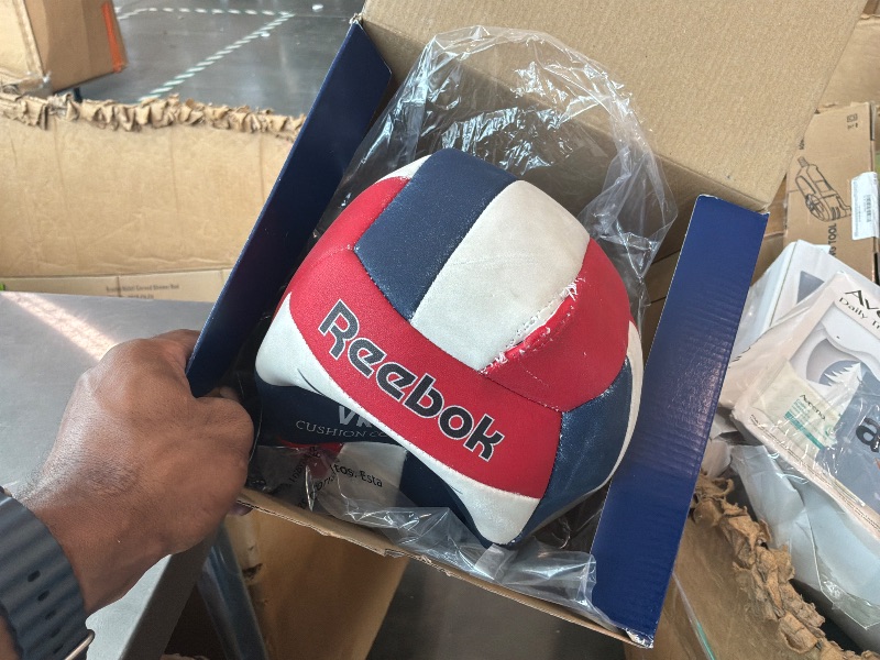 Photo 1 of [threading is ripped] Reebok Recreational Volleyball, Official Size, Performance Composite Ball, Ultra Soft Feel, Includes Pump & Needle, VR-3K Series