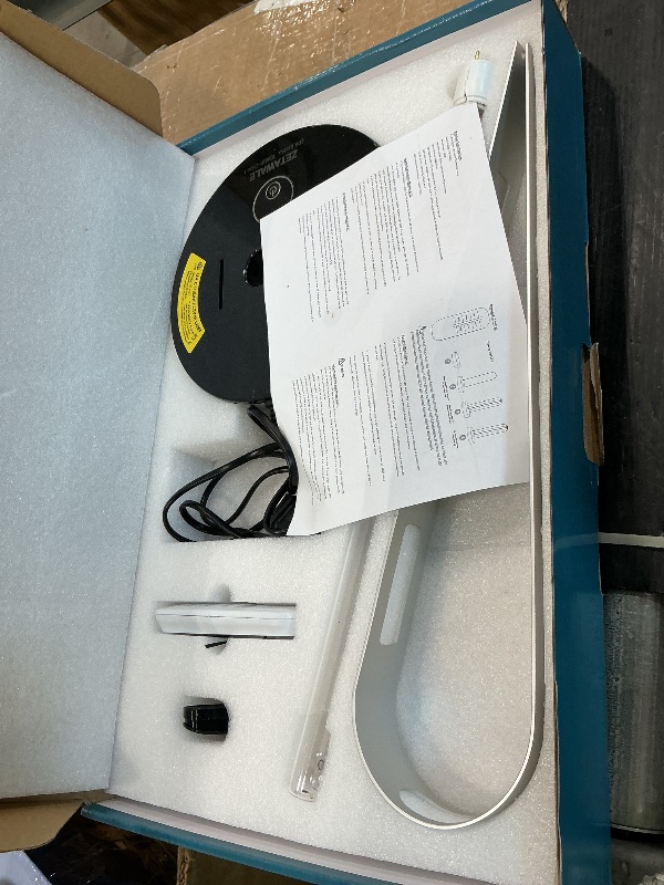 Photo 1 of **UNTESTED**
ZETAWALE UV Light Sanitizer, 100W Ultraviolet Lamp with Remote Control for Bed Bugs and Dust Mites, Home Disinfection Device UV Lamp with Motion Sensor,3 Speed Timings for Home, Room & Kitchen