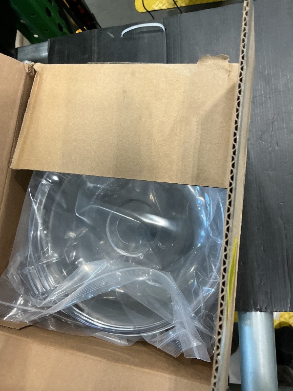 Photo 1 of 112204S Cutter Bowl & 106458S Cutter Bowl Lid Fits for Robot Coupe R2, R2B, R2N, R2 Dice Food Processor, 3 Quart