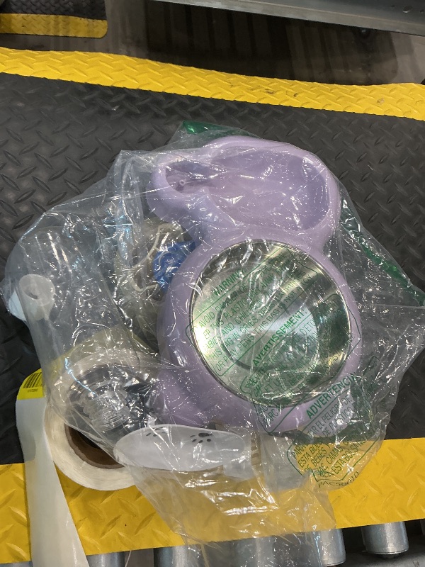 Photo 1 of ***USED***Dog Bowls, Cat Food and Water Bowl Set with Water Dispenser and Stainless Steel Bowl for Cats and Small Dogs - Purple