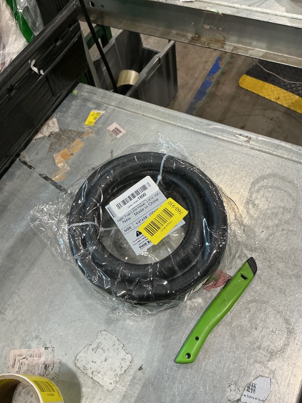 Photo 1 of 1/2 Inch (12mm) ID Fuel Line Hose 10FT NBR Rubber Push Lock Hose High Pressure 300PSI for Automotive Fuel Systems Engines