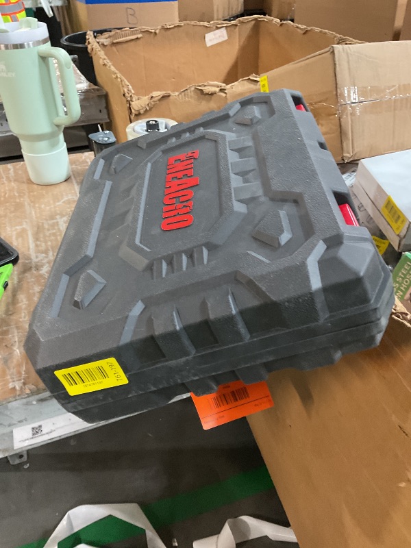 Photo 1 of **PARTS ONLY** ENEACRO 1-1/4 Inch SDS-Plus 12.5 Amp Heavy Duty Rotary Hammer Drill, Safety Clutch 3 Functions with Vibration Control Including Grease, Chisels and Drill Bits with Case