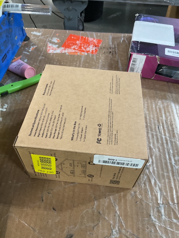 View 2 of ***MISSING PARTS***
Kasa 1080p Indoor Pan/Tilt Wired Security Camera - Works as a Baby & Pet Monitor, Motion Detection & Tracking, 2-Way Audio, Night Vision, Subscription-Free Local Storage or Optional Cloud, EC71