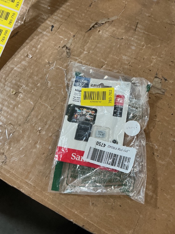Photo 1 of ****FACTORY SEALED ****
SANDISK 256GB High Endurance Video microSDXC Card with Adapter for dash cam and home monitoring systems - C10, U3, V30, 4K UHD, Micro SD Card - SDSQQNR-256G-GN6IA