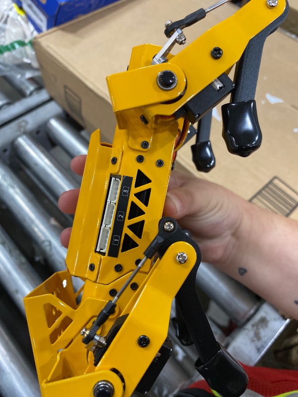 Photo 1 of ***PARTS ONLY **** MechDog Robot Dog for Arduino Scratch Python Starter Smart Robot Kit with ESP32 AI Camera, Self Balancing Target Recognition&Tracing Open Source Bionic Quadruped Programming Science Set, Standard Kit