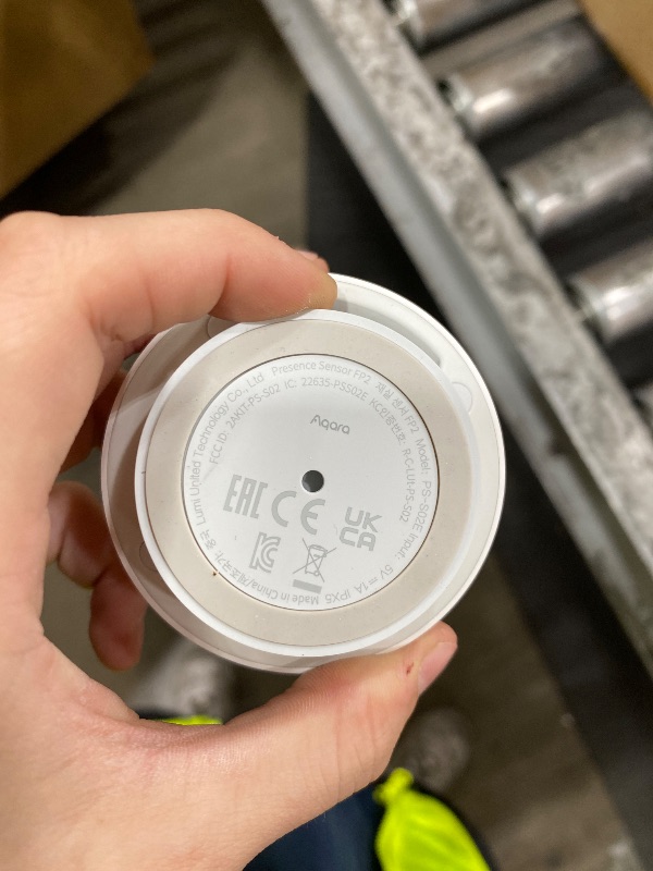 Photo 1 of **UNKNWON IT IS ABLE TO LINK**Aqara Presence Sensor FP2, mmWave Radar Wired Smart Motion Sensor, Zone Positioning, Multi-Person & Fall Detection, Supports HomeKit, Alexa, Google Home, and Home Assistant, 2.4 GHz Wi-Fi Required