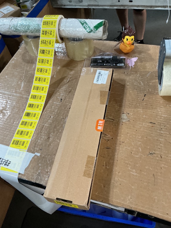 Photo 1 of ***MISSING PARTS***
Ottsuls Curtain Rods for Windows, 32 to 60 or 71 Inches Max Adjustable Length, 1 Inch Diameter, Black Decorative Curtain Rod Set, Rustproof Heavy Duty Metal Pole with Brackets