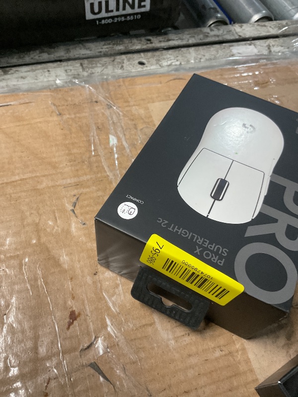 Photo 1 of ***MISSING USB***
Pro X Superlight 2c Wireless Gaming Mouse: 51g Compact Mini Size, Symmetrical Shape, <8 kHz Polling, 44K DPI, PowerPlay Wireless Charging Supported, USB-C, 5 Programmable Buttons, For PC/Mac - White