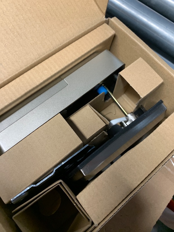 Photo 1 of ***MISSING PARTS***
TEEHO TE012W WiFi Smart Lock, Fingerprint Door Lock with Built-in Wi-Fi, Keyless Entry Keypad Smart Deadbolt, App Remote Control, Alexa Compatible, IP55 Waterproof for Front Door – Satin Nickel