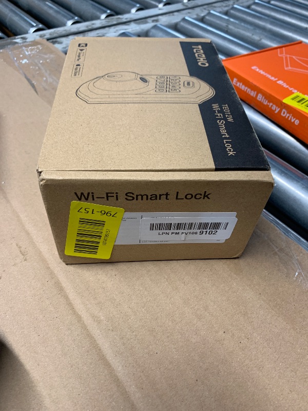 Photo 1 of ***MISSING PARTS***
TEEHO TE012W WiFi Smart Lock, Fingerprint Door Lock with Built-in Wi-Fi, Keyless Entry Keypad Smart Deadbolt, App Remote Control, Alexa Compatible, IP55 Waterproof for Front Door – Satin Nickel