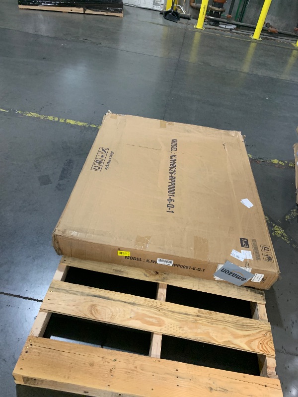 View 2 of *****PARTS ONLY BOX 1 OF 3*********KISLOT Queen Size Wood Bed Frame with Built-in Nightstands, Modern Fluted Headboard & Storage Drawers, Solid Wood Slat Support, No Box Spring Needed, Noise-Free, Easy Assembly