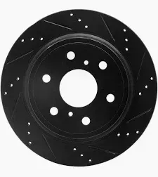 Photo 1 of ***ONLY ONE***
R1 Concepts Rear Brake Rotor For 2007-2020 Cadillac Escalade, Chevrolet Tahoe, GMC Yukon; 2007-2013 Chevrolet Avalanche| Drilled Slotted Disc Brake Rotor|